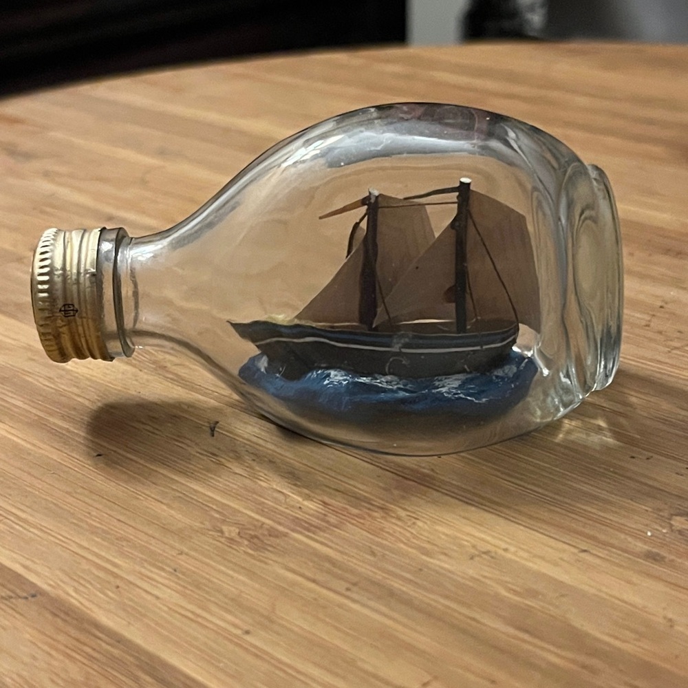 Nautical Ship in a Bottle Art Decor Ships in Miniature York England